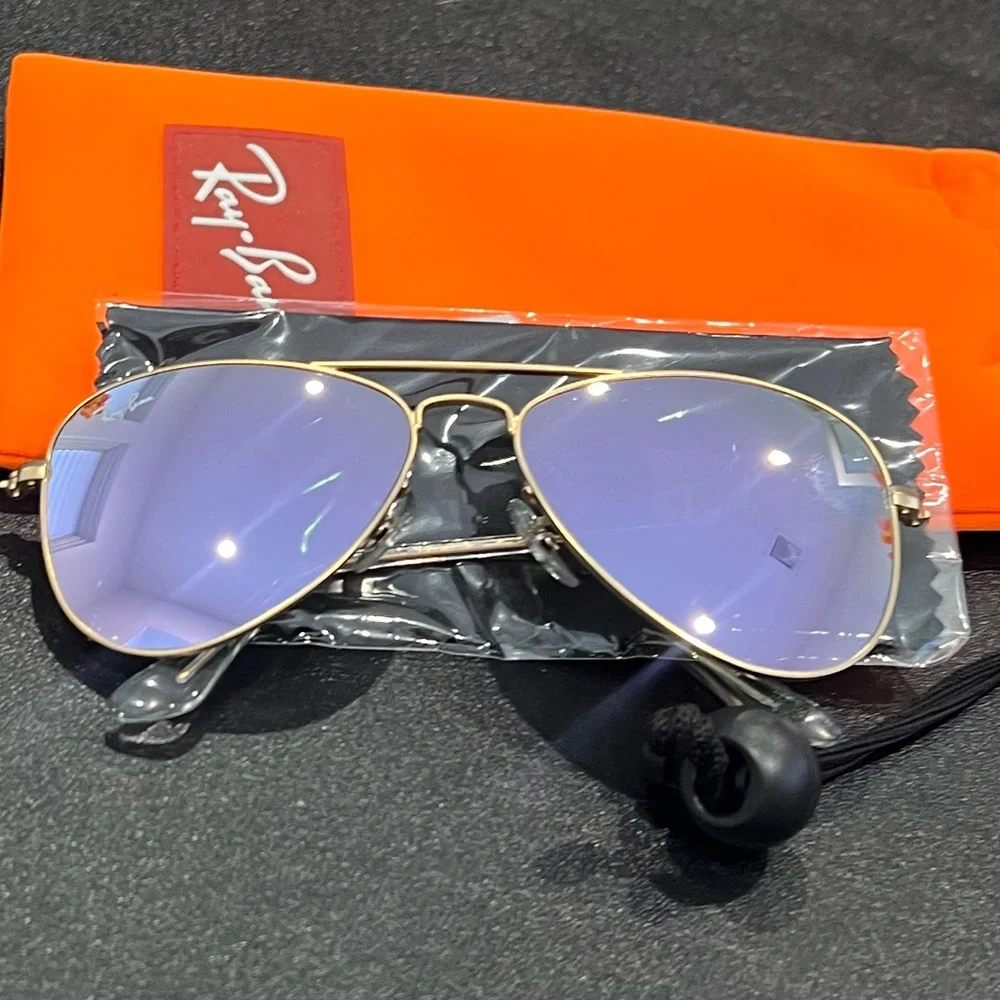 Kids ray ban aviator sunglassess new